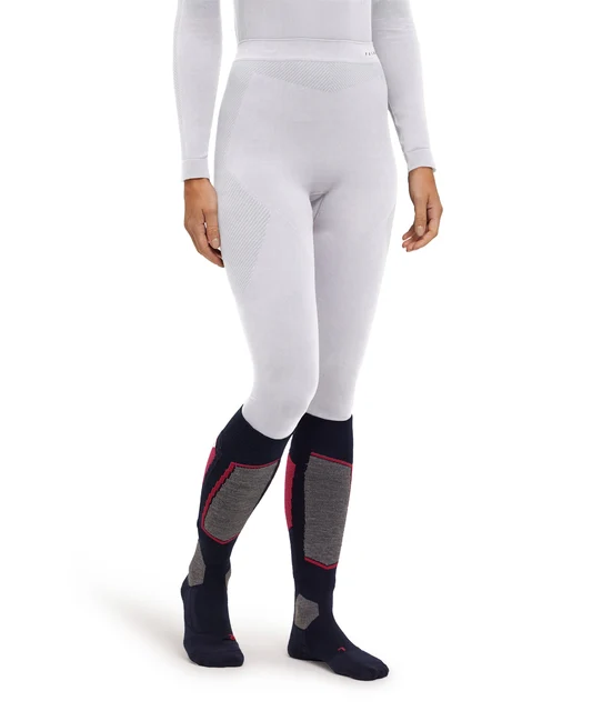 FALKE W Long Tights Dam Stilongs Merlot, Str. M 