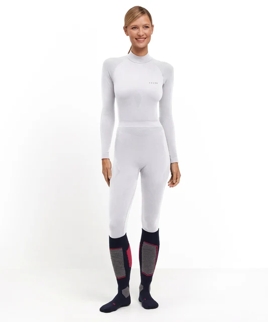 FALKE W Long Tights Dam Stilongs Merlot, Str. M 