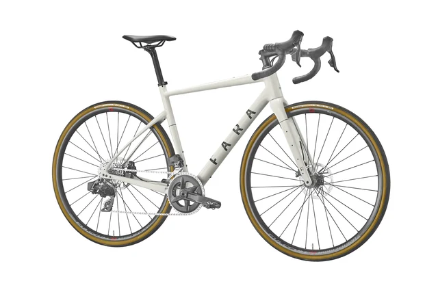 Fara F/All-Road Element Gravelcykel Off White, Str. S/49 