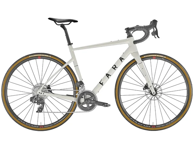 Fara F/All-Road Element Gravelcykel Off White, Str. S/49 