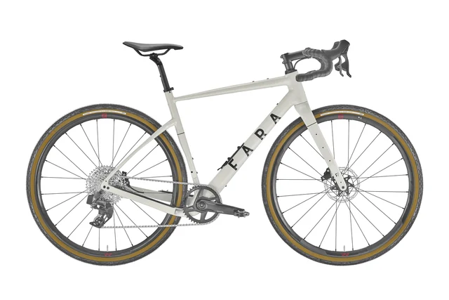 Fara F/Gravel Element Gravelcykel Off White, Str. S/49 