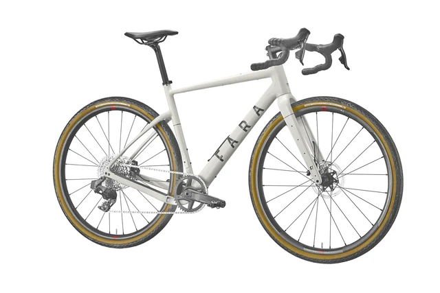 Fara F/Gravel Element Gravelcykel Off White, Str. S/49 