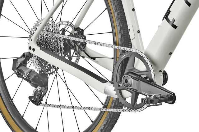 Fara F/Gravel Element Gravelcykel Off White, Str. S/49 