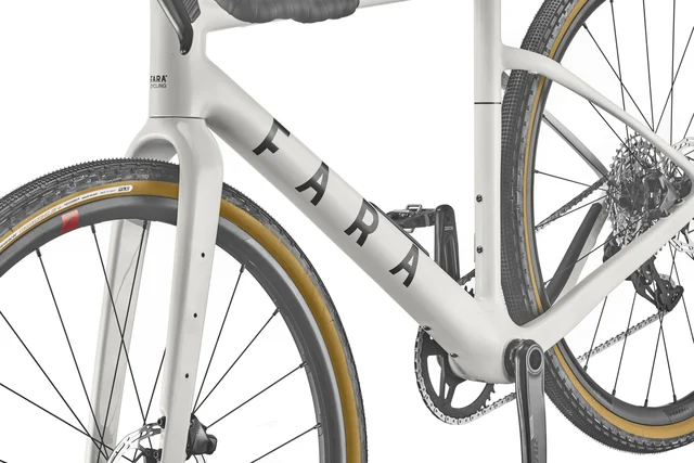 Fara F/Gravel Element Gravelcykel Off White, Str. S/49 
