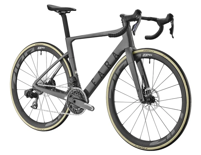 Fara F/Road Performance Landsvägscykel Kolfiber, Force AXS E1, Zipp 303 SW 