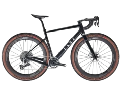 Fara Gr4 Force XPLR AXS Grussykkel Translucent Black, Str. S/49 cm