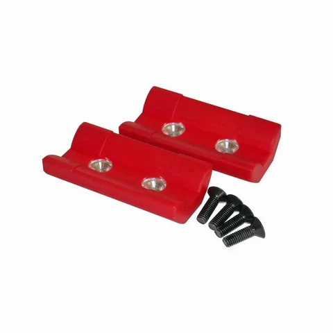 Feedback Sports Pro Elite Clamp Jaws Rød, til Pro Elite Mekkestativ