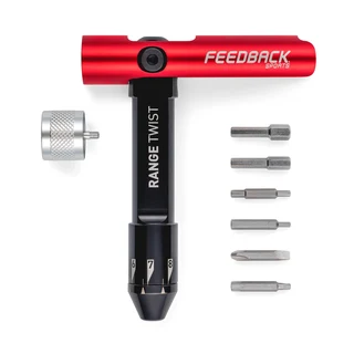 Feedback Sports Range Twist Momentnøkkel 2-8 Nm, Inkl. Bits