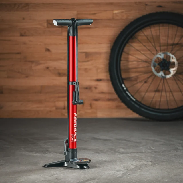 Feedback Sports Pneuma CC Gulvpumpe Rød 