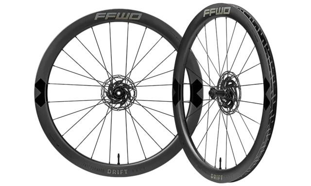 FFWD Drift Pace Hjulsett Sort, Karbon, Clincher/TL, SHIM 11s 