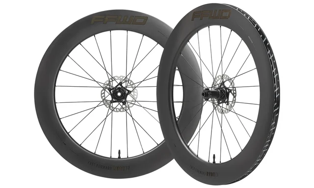 FFWD RYOT 77 N/GAGE HG Hjulset Kolfiber, 77 mm, Clincher/TL 