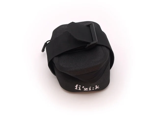Fizik Saddle Bag Seteveske Sort, Vanntett, 66g 