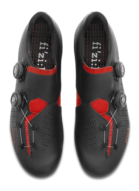 Fizik Infinito R1 Landeveissko Sort/Rød, Str. 41 