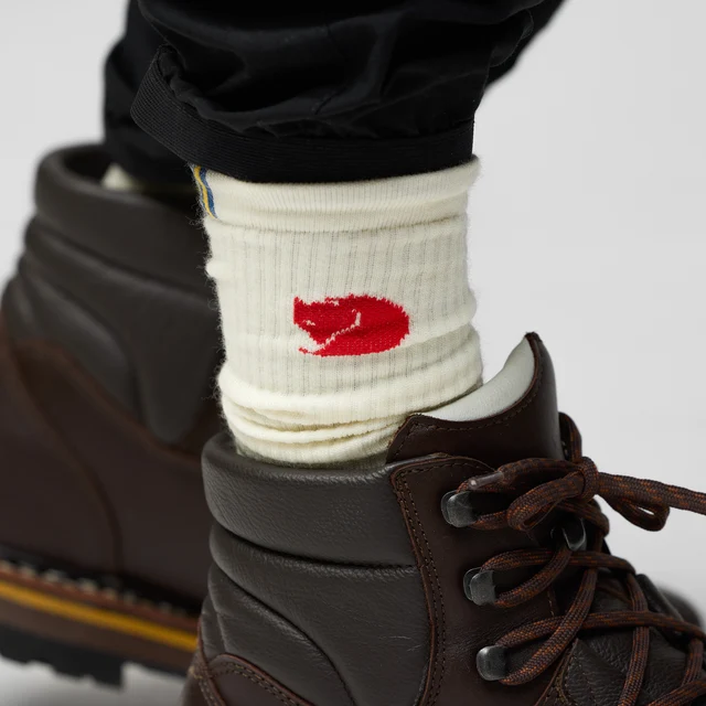 Fjällräven Wool Sock Sokker Eggshell, Str. S 