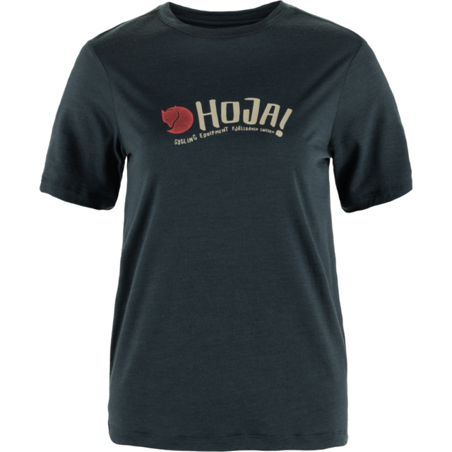 Fjällräven Hoja Wool T-Shirt W Laurel Green, Str. S 