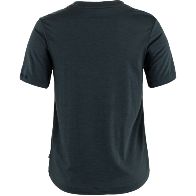 Fjällräven Hoja Wool T-Shirt W Laurel Green, Str. S 