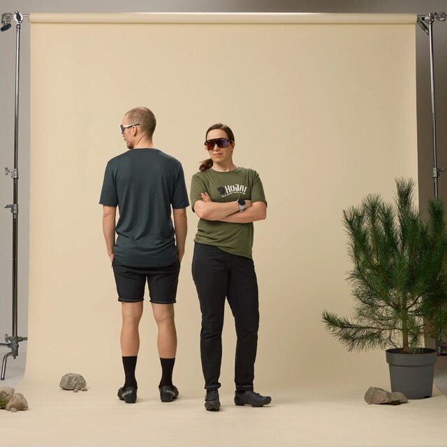 Fjällräven Hoja Wool T-Shirt W Laurel Green, Str. S 