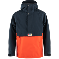 Fjällräven Vardag Hydratic Anorak Jakke Dark Navy-Flame Orange, Str. XL