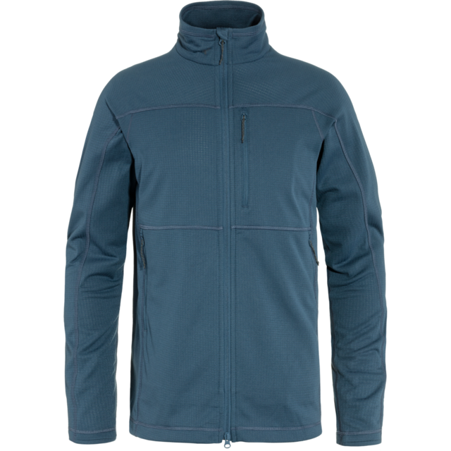 Fjällräven Abisko Lite Fleece M Jakke Deep Forest, Str. S 