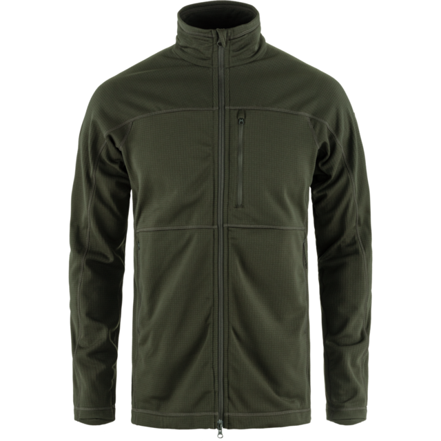 Fjällräven Abisko Lite Fleece M Jacka Deep Forest, Str. XL 