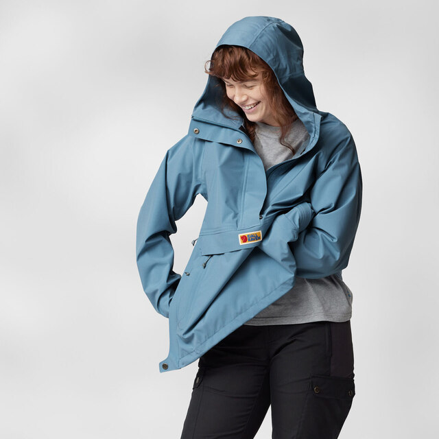 Fjällräven Vardag Hydratic Anorak Jakke Dawn Blue, Str. S 