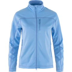 Fjellreven Abisko Lite Fleece W Jakke Ultramarine, Str. L