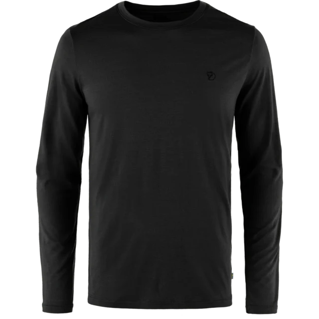 Fjällräven Abisko Wool LS Undertröja Basalt, Str. XXL 
