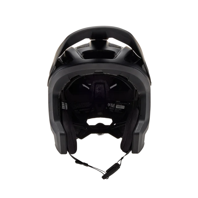 Fox Dropframe Pro Hjelm Sort, Str. S 