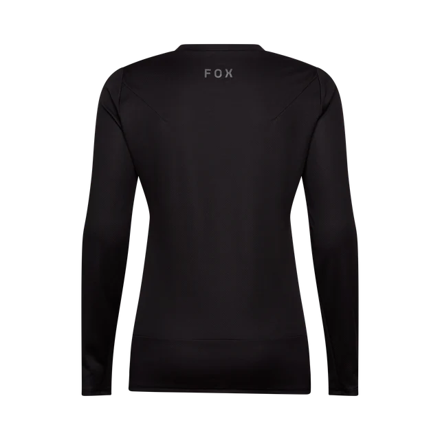 Fox Ranger Head LS Dame Sykkeltrøye Sort, Str. XS 