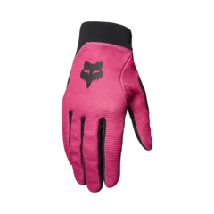 Fox Ranger Dame Lange Hansker Berry-rød, Str. S