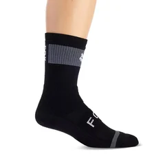 Fox MTB 8&quot; Defend Winter Sokker Sort, Str. S/M