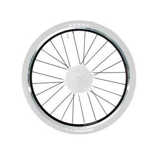 Frog Bikes Road 24&quot; Bakhjul Sort, Sorte eiker