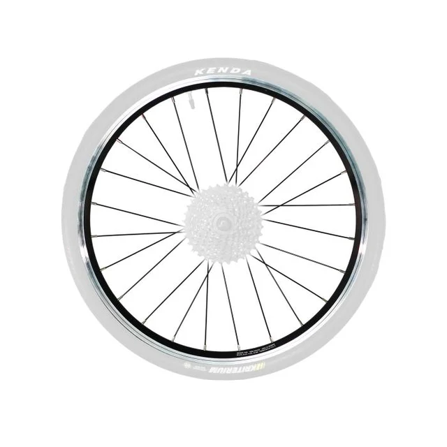 Frog Bikes Road 24" Bakhjul Sort, Sorte eiker 