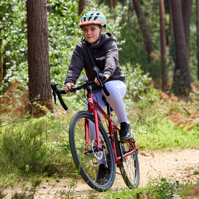 Frog Bikes Gravel 67 Barnesykkel Racing Red 