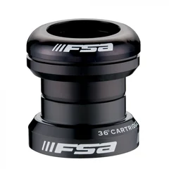 FSA Orbit Equipe A-Head Styrelager Sort, 36/36 grader, 1-1/8&quot;, 105 gram