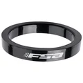 FSA Aluminimum Spacer Sort, 5 mm, 1&quot;