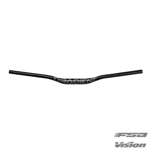 FSA Gradient Alu Riser MTB Styre Svart, 35 mm, 800mm, 25 Rise, 330 g 