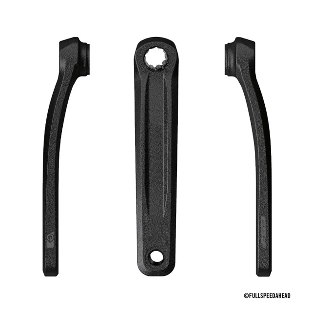 FSA E-Bike ISIS Vevparti Svart/Grå, 155 mm 