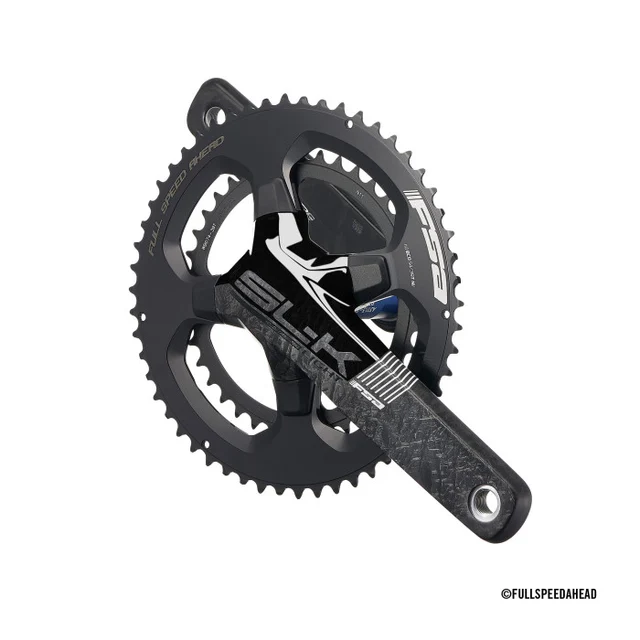 FSA SL-K Road Vevparti Svart/Grå, 172.5 mm, 46/36T 