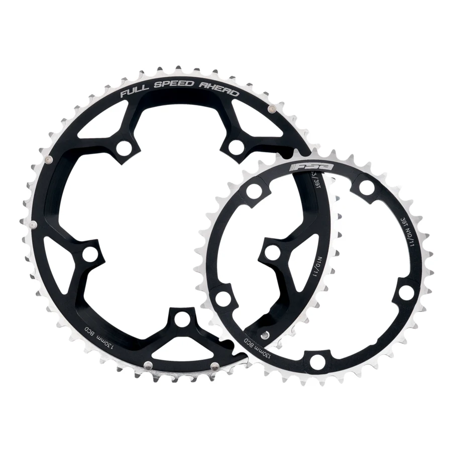 FSA Pro 38T Inner Drev Sort, 2x, 38T, 130 BCD, 5 hull - Bikeshop.no