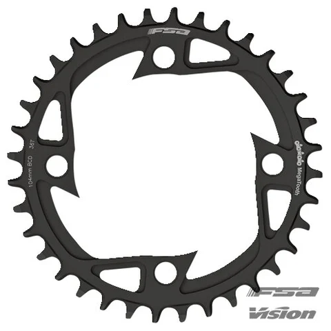 FSA E-Bike Megatooth WB467 Drev Sort, 104 BCD x 42T