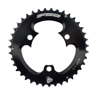 FSA Pro X10 3-Bolts 39T Drev Sort, 86 BCD 2x10.