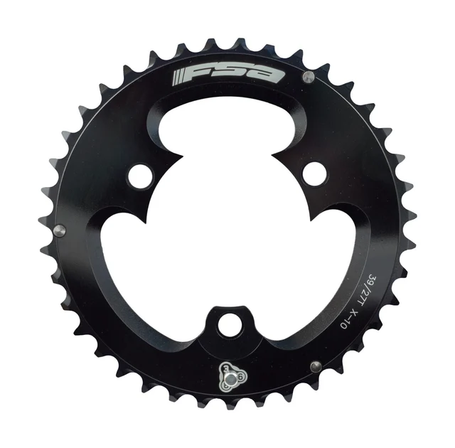FSA Pro X10 3-Bolts 39T Drev Sort, 86 BCD 2x10. 