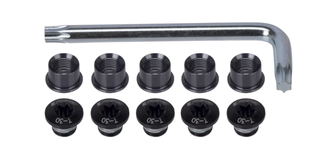 FSA Road Drevbolter Sort. 5 stk, T30 