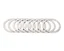 FSA Mikrospacer 10 st, Alu, 1-1/8&quot;, 0,25mm