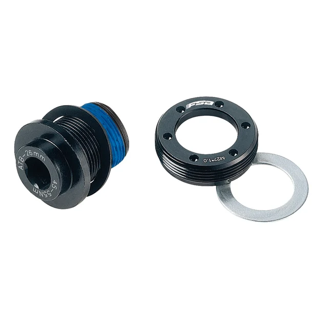 FSA M18 BB8000 Krankbolt Sort, 1 stk, For landeveiskranker 