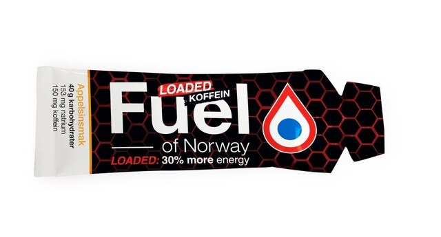 Fuel Of Norway Loaded Koffein EnergiGel Orange m/koffein, 65g 