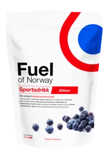 Fuel Of Norway Bl&#229;b&#230;r Sportsdrikk 500 gram