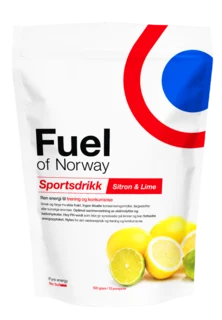 Fuel Of Norway Sitron &amp; Lime Sportsdrikk 500 gram
