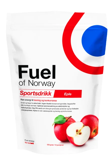 Fuel Of Norway Eple Sportsdrikk 500 gram 